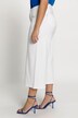 Stud Accent Stretch Denim Culottes