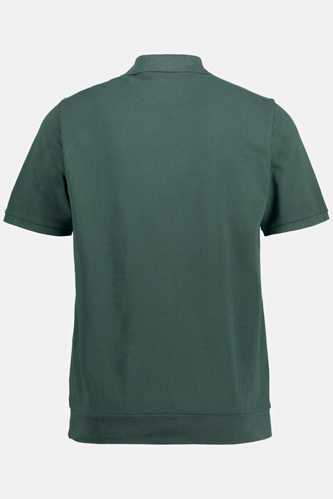 Maglia basic con colletto polo e mezze maniche, fino alla tg. 8XL