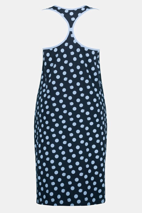 Camicia da notte in confezione doppia con gatti, spalline incrociate e mezze maniche