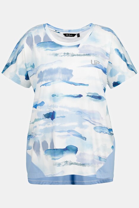T-shirt, séchage rapide, oversized, décolleté rond, manches courtes