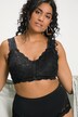 Bralette, kant, rits, geen beugel