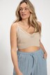 Eco Cotton Versatile Sweater Knit Cropped Cami