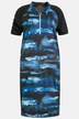 Cloud Print Stretch Knit Dress & Shorts Set