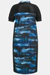 Cloud Print Stretch Knit Dress & Shorts Set