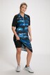 Cloud Print Stretch Knit Dress & Shorts Set