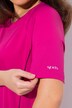 T-shirt, protection UV 50+. Col en V et manches courtes