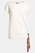 Boat Neck Tie Hem Knit Top