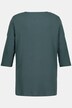 shirt, openingen, V-hals, 3/4-mouwen, biologisch katoen
