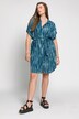 Tie Dye Look Shirt Dress