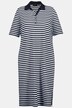 Polokleid, Knopfleiste, Polokragen, Halbarm