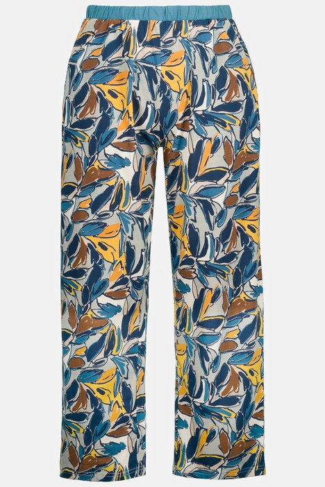 Pyjama, koristereunus, V-pääntie, lyhyet hihat