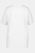 T-shirt manches courtes et col tunisien, coupe évasée