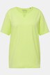T-shirt manches courtes et col tunisien, coupe évasée