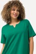 T-shirt, A-lijn, tuniekhals, korte mouw