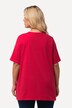 T-shirt, A'linje, tunikaudskæring, korte ærmer