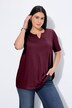 T-shirt, A-lijn, tuniekhals, korte mouw