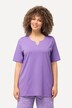 T-shirt, A-lijn, tuniekhals, korte mouw