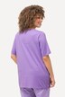 T-shirt, A-lijn, tuniekhals, korte mouw