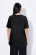 T-shirt, A-form, rund halsudskæring, korte ærmer