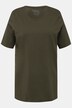 T-shirt, A-form, rund halsudskæring, korte ærmer