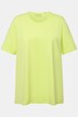 T-shirt en coton bio. Col rond et manches courtes. Coupe évasée