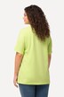 T-shirt en coton bio. Col rond et manches courtes. Coupe évasée