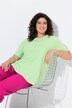 T-shirt en coton bio. Col rond et manches courtes. Coupe évasée