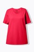 T-shirt, A-form, rund halsudskæring, korte ærmer
