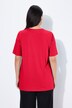 T-shirt, A-form, rund halsudskæring, korte ærmer