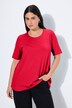 T-shirt, A-form, rund halsudskæring, korte ærmer