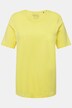 T-shirt en coton bio. Col rond et manches courtes. Coupe évasée