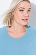 T-shirt, A-form, rund halsudskæring, korte ærmer