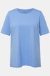 T-shirt en coton bio. Col rond et manches courtes. Coupe évasée