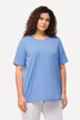 T-shirt en coton bio. Col rond et manches courtes. Coupe évasée