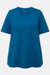 T-shirt en coton bio. Col rond et manches courtes. Coupe évasée