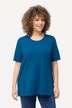 T-shirt en coton bio. Col rond et manches courtes. Coupe évasée