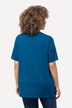 T-shirt en coton bio. Col rond et manches courtes. Coupe évasée