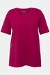 T-shirt, A-form, rund halsudskæring, korte ærmer