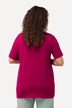 T-shirt, A-form, rund halsudskæring, korte ærmer