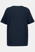Camiseta, línea A, cuello de pico, media manga