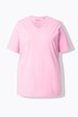 Camiseta, línea A, cuello de pico, media manga
