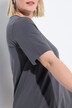 T-shirt, A-form, firkantet udskæring, korte ærmer