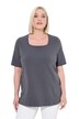 Tričko, A střih, hranatý výstřih, krátké rukávy