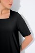 T-shirt, A-form, firkantet udskæring, korte ærmer