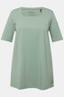 T-shirt, A-form, firkantet udskæring, korte ærmer