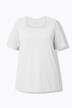 T-shirt, A-form, firkantet udskæring, korte ærmer