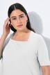 T-shirt, A-form, firkantet udskæring, korte ærmer
