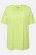 Camiseta, forma en A, escote cuadrado, media manga