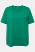 Camiseta, forma en A, escote cuadrado, media manga