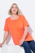 T-shirt, A-form, firkantet udskæring, korte ærmer